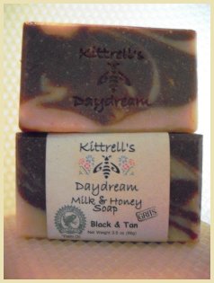 Black & Tan Soap with Grits